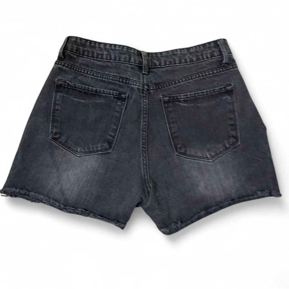 •Kan Can LA • Black Denim Shorts - Picture 2 of 3